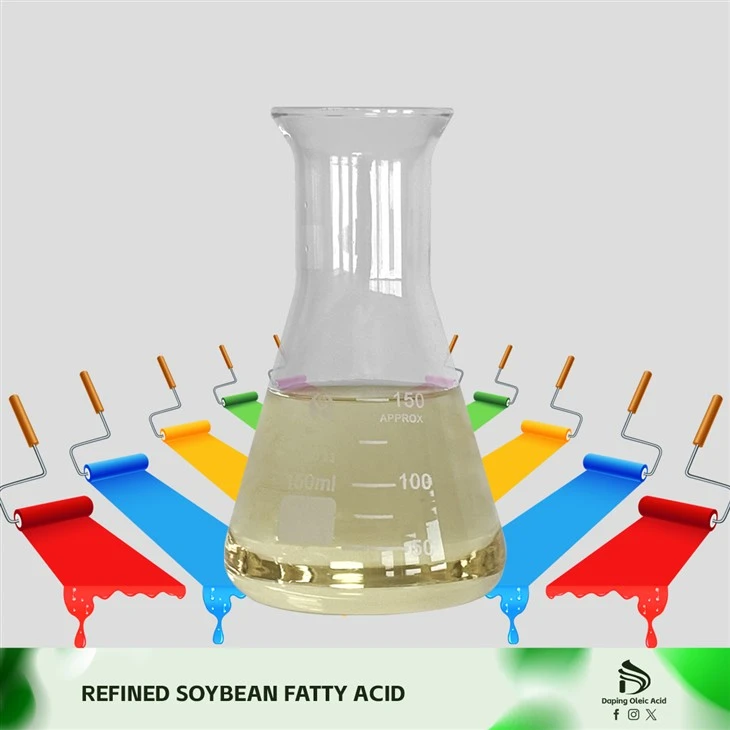 Non Edible Soya Fatty Acid Oil/distilled Soya Fatty Acid